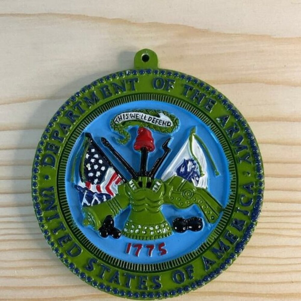 Vintage U.S. Army Department Of The Army Emblem Medallion 1775